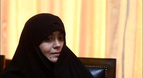عکس الهام چرخنده در کربلا