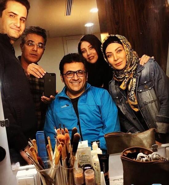عکس شهرام عبدلی وهمسرش