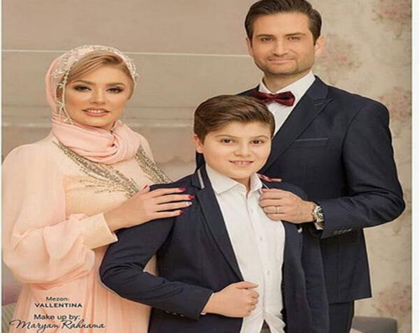 عکس تصاویر پویا امینی و همسرش