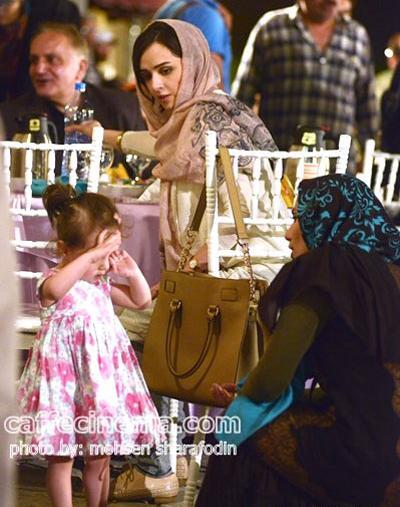 عکس ترانه علیدوستی ودخترش حنا