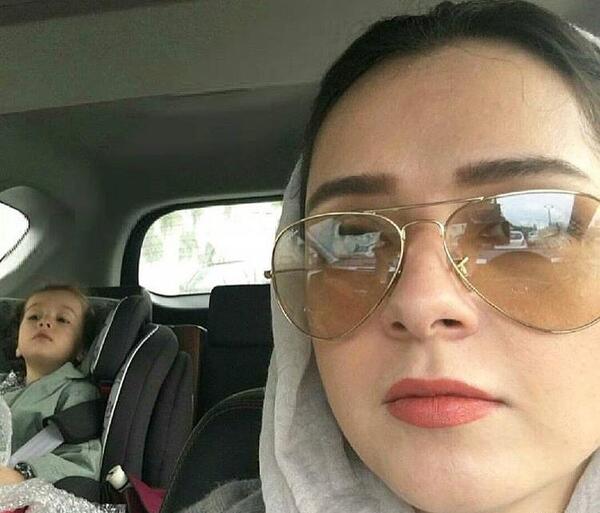 عکس ترانه علیدوستی ودخترش حنا