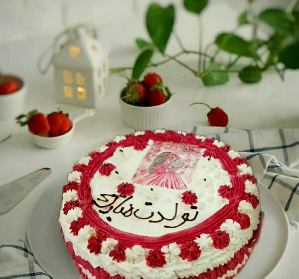 عکس کیک غزاله