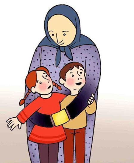 عکس انیمیشنی مادر و فرزند