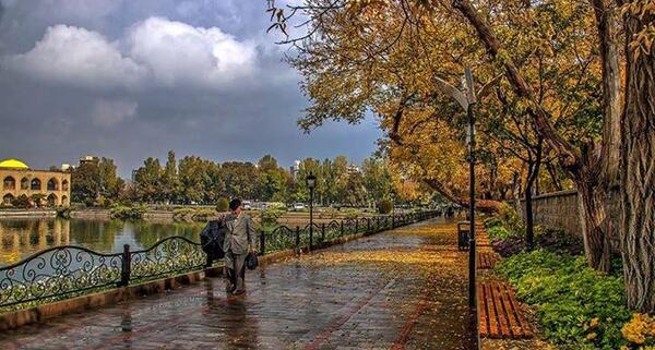 عکس پاییز تبریز