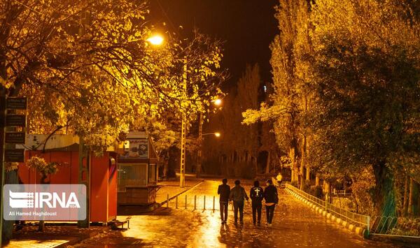 عکس پاییز تبریز