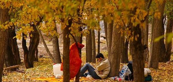 عکس پاییز تبریز