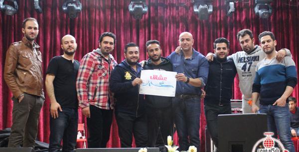 عکس فرزاد فرزین و گروه شوک