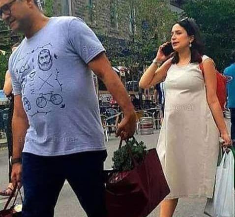 عکس رامبد جوان و همسرش در خارج