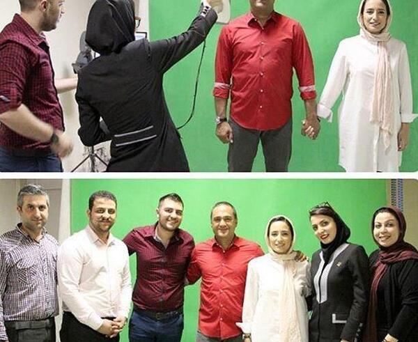عکس رامبد جوان و همسرش در خارج