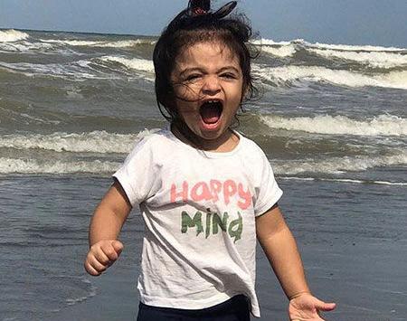 عکس هایی از دختر امیرمهدی ژوله