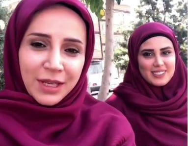 عکس شبنم قلی خانی با چادر