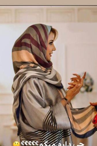 عکس شبنم قلی خانی با چادر