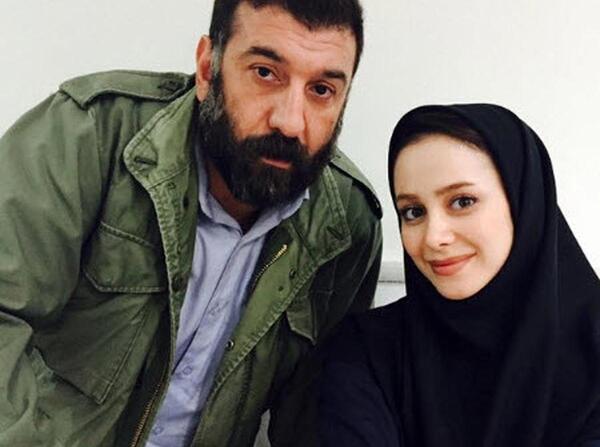 عکس الناز حبیبی و دخترش