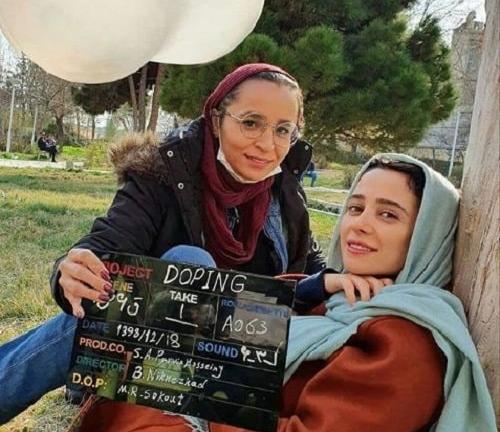 عکس شیوا خسرومهر در دوپینگ