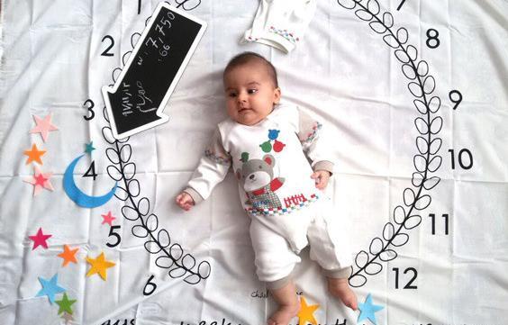 عکس ماهگرد نوزاد در ماه رمضان