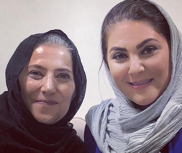 عکس بهاره افشاری در سریال دست بالای دست
