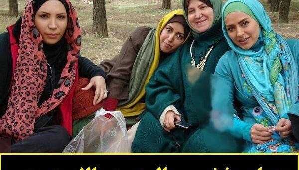 عکس بهاره افشاری در سریال دست بالای دست