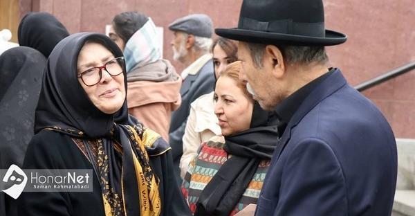 عکس زن علی نصیریان