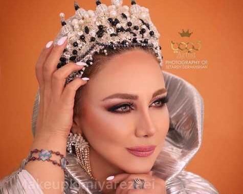عکسهای بهنوش بختیاری در آرایشگاه