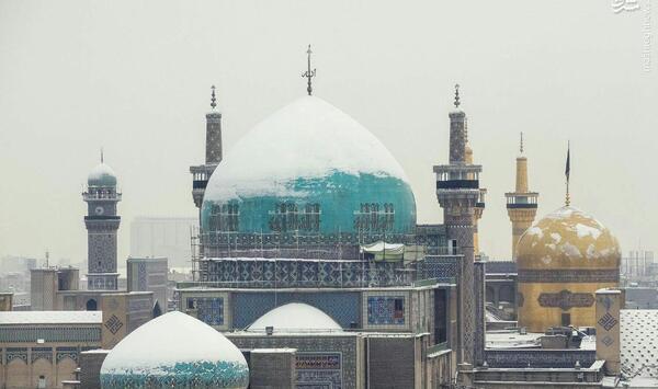 عکس صبح حرم امام رضا