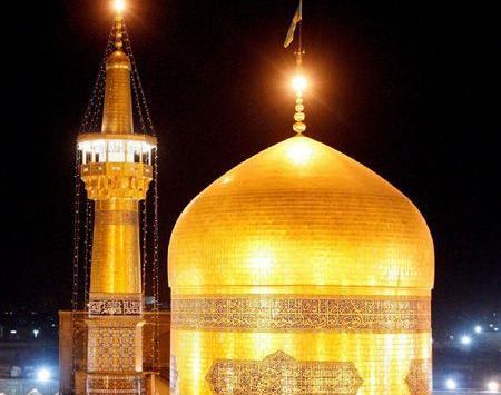 عکس صبح حرم امام رضا