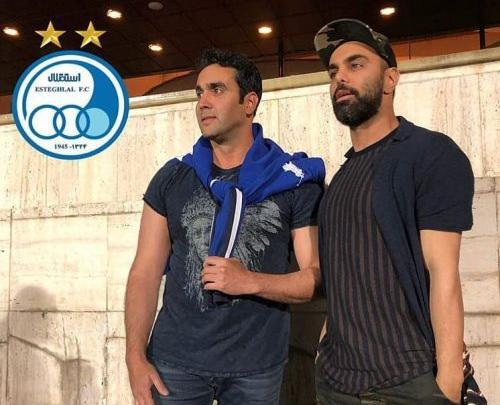 عکس پوریا پورسرخ استقلالی