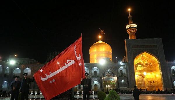 عکس تصاویر حرم امام رضا شب