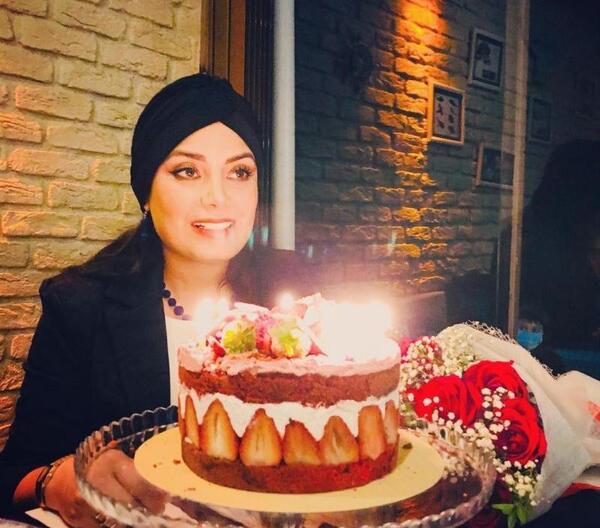 عکس کیک تولد صبا