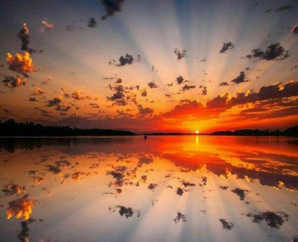عکس پروفایل غروب پاییز