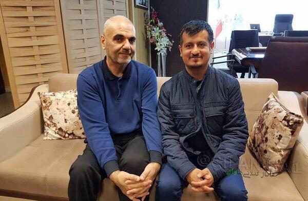 عکس گزارشگر فوتبال خیابانی