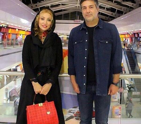 عکس حمیدرضا پگاه وهمسرش
