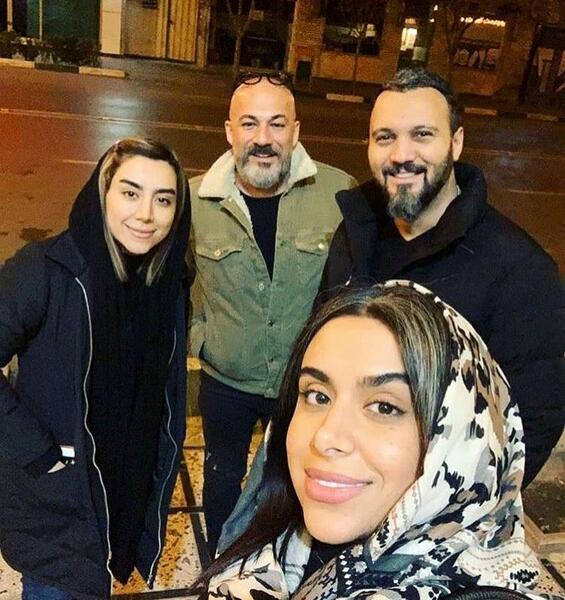 عکس کامبیز دیرباز و امیر آقایی