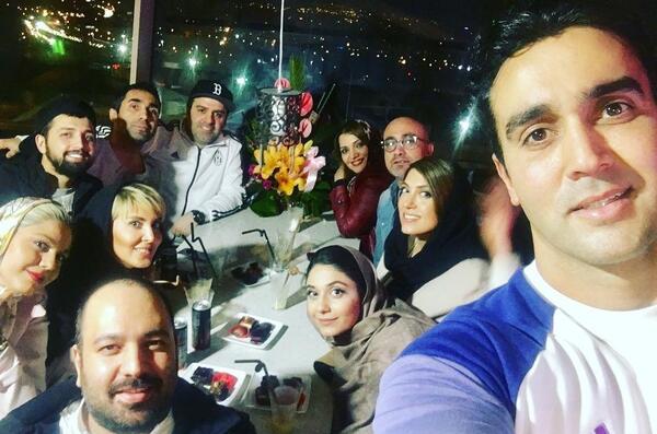 عکس پوریا پورسرخ و لیلا بلوکات