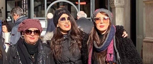 عکس پوریا پورسرخ و لیلا بلوکات