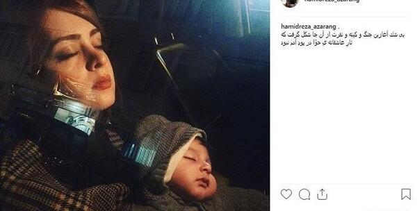 عکس بیوگرافی حمیدرضا آذرنگ و همسر اولش