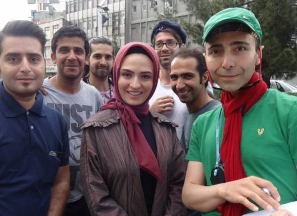 عکس پوریا پورسرخ و گلاره عباسی درسریال برادر