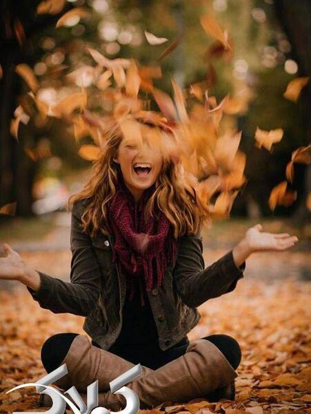 دانلود عکس پاییزی دخترانه