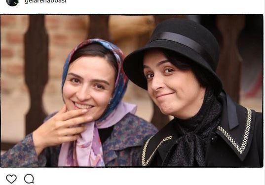 عکس ترانه علیدوستی در پشت صحنه شهرزاد