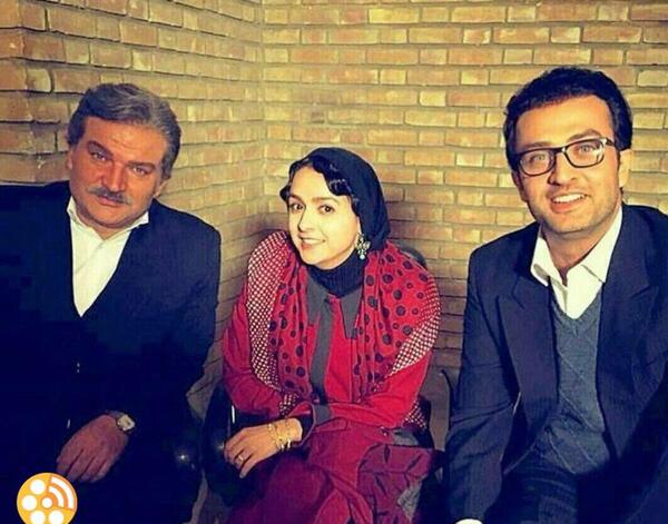 عکس ترانه علیدوستی در پشت صحنه شهرزاد