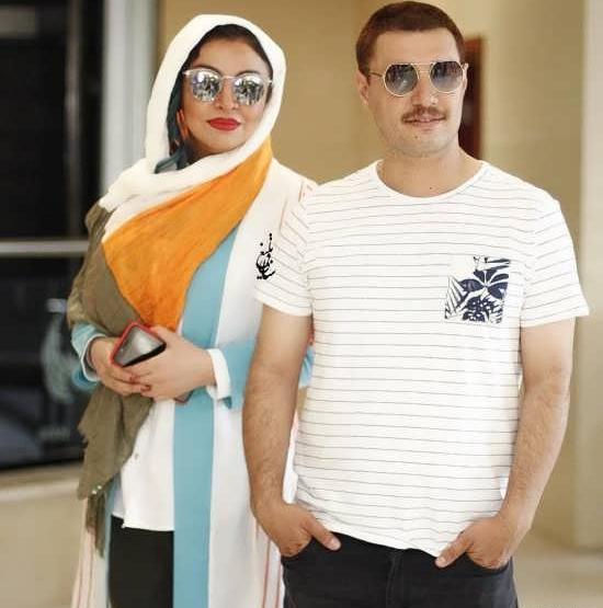 عکس جواد عزتی وهمسرش جدید