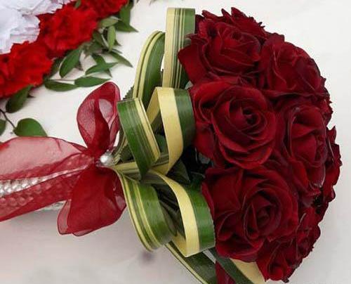 عکس پروفایل دسته گل عروس