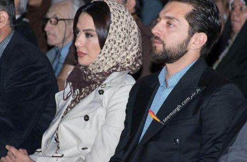 عکس بهرام رادان و لیلا حاتمی