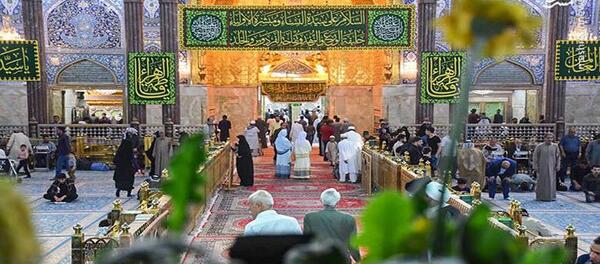 عکس تولد حرم امام حسین