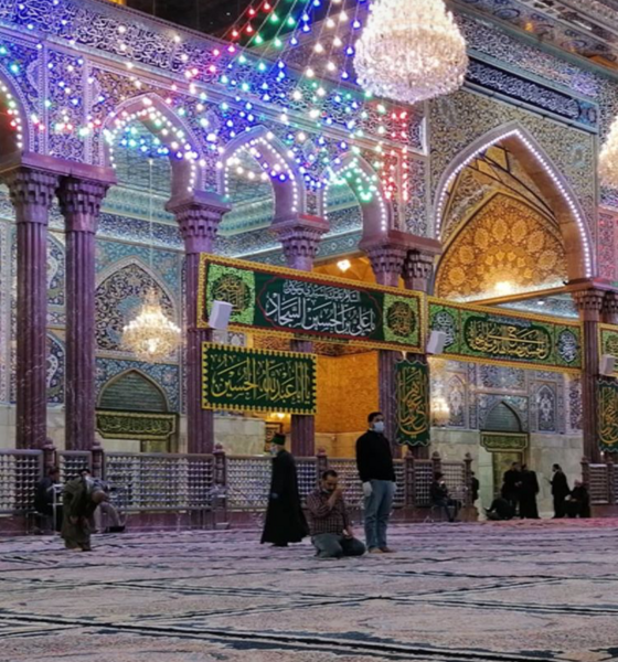 عکس تولد حرم امام حسین