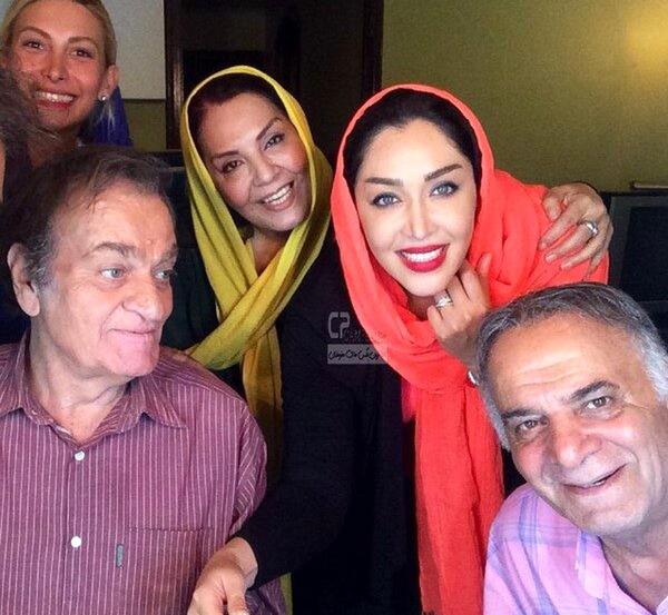 عکس سیروس گرجستانی با همسرش