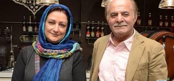عکس سیروس گرجستانی با همسرش