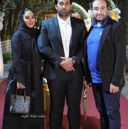 عکس الهام حمیدی با خواهرش