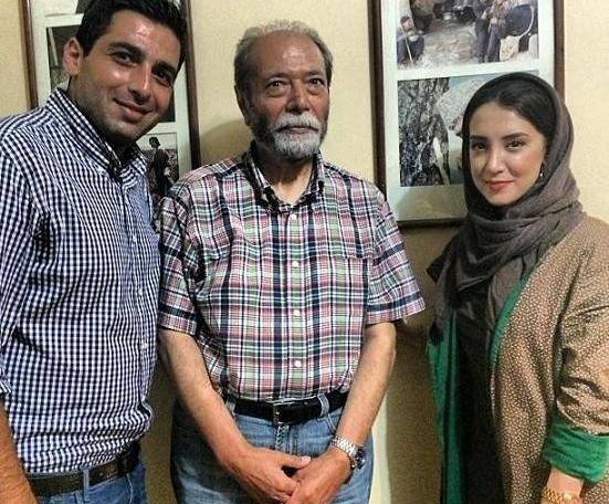 عکس جوانی همسر علی نصیریان