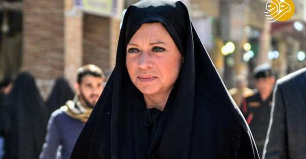 عکس جنی با روسری