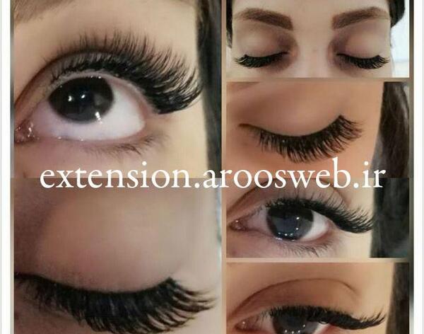 عکس کاشت مژه عروسکی
